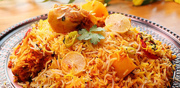 Special Karachi Chicken Biryani Single