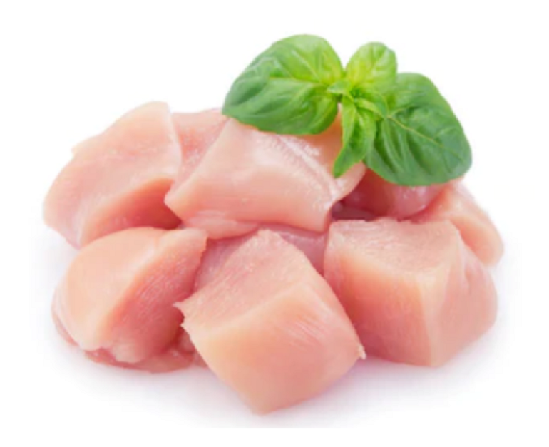Chicken Boneless Cubes 500 Grm