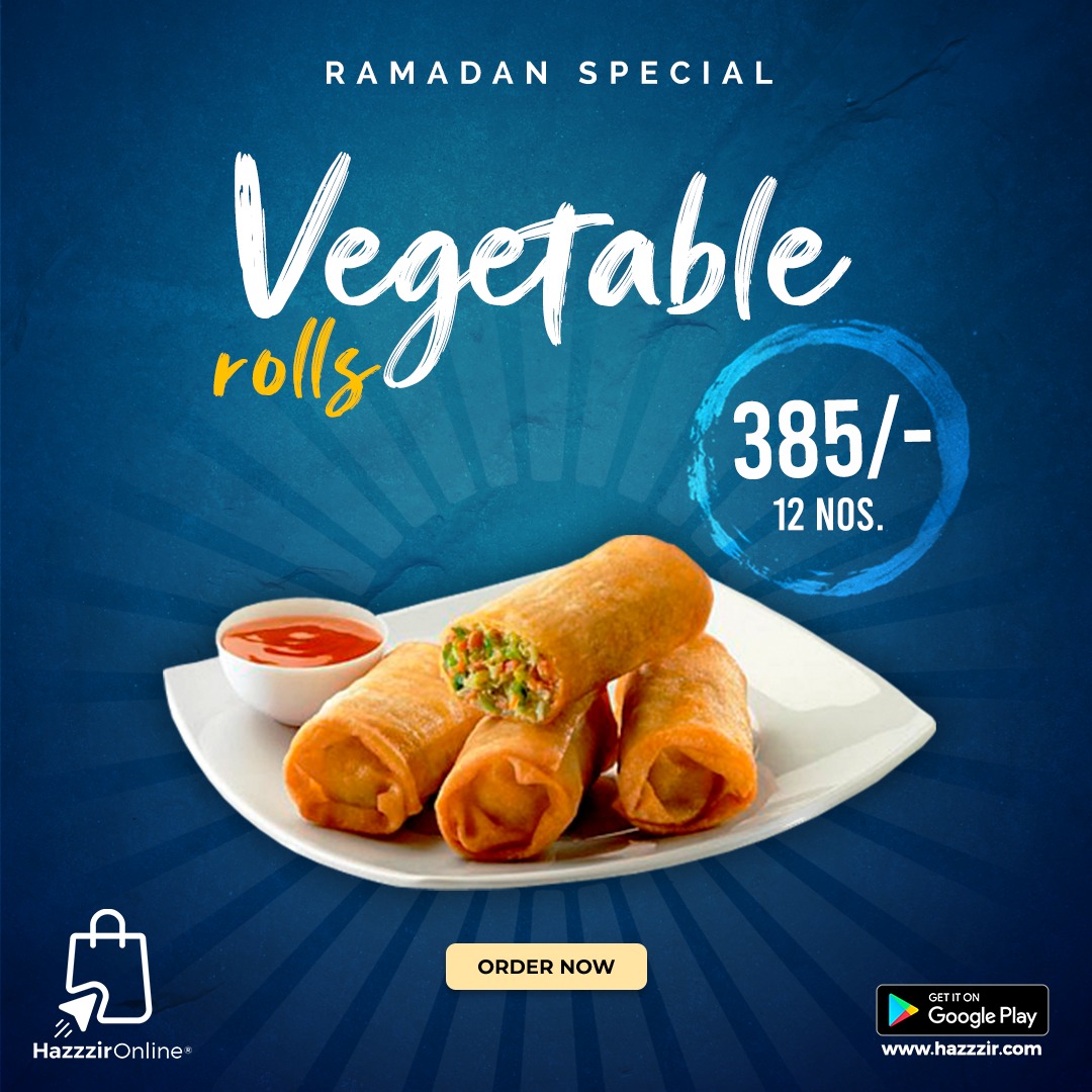 Fresh Vegetable Roll 12 Pcs